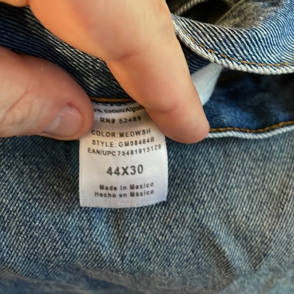 George Mens Jeans size 44x30 - Picture 2 of 3